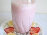 Strawberry Banana Milkshake