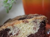 Butter and Chocolate Marble Cake