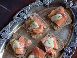 Dilled Gravlax with Mustard Sauce