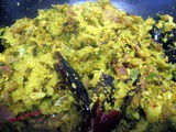 Pavakka Thoran/ Bitter Gourd stif fry with Coconut