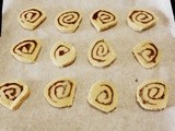 Eggless Nutella Pinwheel Cookies