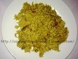 Pudhina Pulao / Mint leaves Rice