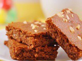 Eggless chewy brownies