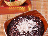 Kavuni arisi sweet | black rice pudding