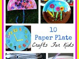 10 Paper Plate Crafts for Kids