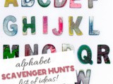 20 Alphabet Scavenger Hunt Ideas