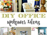20+ diy Office Makeover Ideas