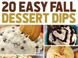 20 Fall Dessert Dips To Treat Yourself