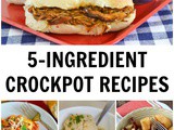 5 Ingredient Recipes for the Crockpot