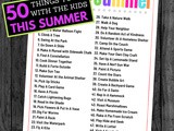 50 Things to do with the Kids this Summer