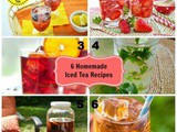6 Homemade Iced Tea Recipes