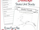 Alaska State Fact File Worksheets