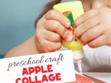 Apple Collage Craft For Kids