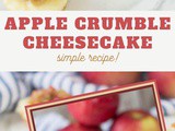 Apple Crumble Cheesecake Recipe