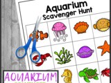 Aquarium Scavenger Hunt Printable