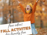 Awesome and Free Fall Family Activities