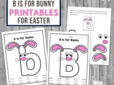 B is for Bunny Worksheet