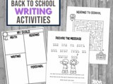 Back to School Writing Ideas