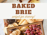 Baked Brie with Fig Jam, Pecans, and Rosemary