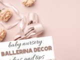 Ballerina Theme Nursery Ideas