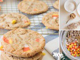 Candy Corn Peanut Butter Cookies Recipe