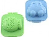 Car and Fish Shaped Egg Mods just $4.97! Perfect for Back to School Bento Lunches