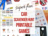 Car Scavenger Hunt Printable Games