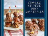 Cheese Stuffed bbq Meatballs Recipe