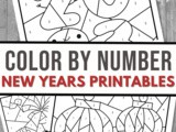 Chinese New Year Color by Number