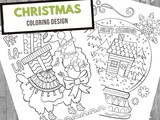 Christmas Coloring Sheets for Kids