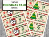 Christmas Printable Cash