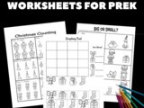 Christmas Worksheets for Preschool