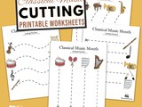 Classical Music Cutting Practice Sheets