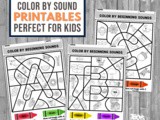 Color by Beginning Sound Printables