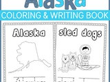 Creative Alaska Coloring and Writing Book