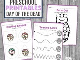 Day of the Dead Fine Motor Activities for Preschool