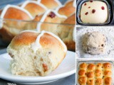 Delicious Bread Machine Cranberry Hot Cross Buns Recipe