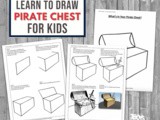 Draw Your Own Pirate Chest Packet