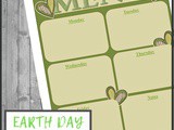 Earth Day Menu Planning Printable