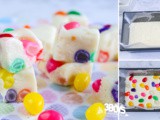 Easter Fudge with Jelly Beans