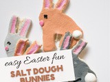 Easy Easter Crafts for Kids: Salt Dough Bunny