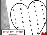 Find the Letter: h is for Hearts