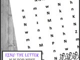 Find the Letter: n is for Nest