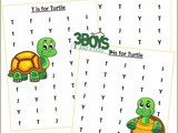Find the Letter: t is for Turtles