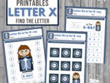 Find the Letter x is for x-Ray Worksheet Printables