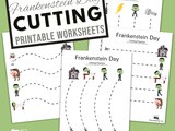 Frankenstein Cutting Worksheets