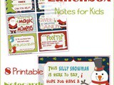 Free: Christmas Lunchbox Notes