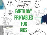 Free Earth Day Printables for Kids