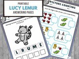 Free Letter l Story Printable Packet