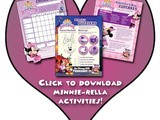 Free:  Minnie-rella Activities (Last Minute Valentine Fun!)